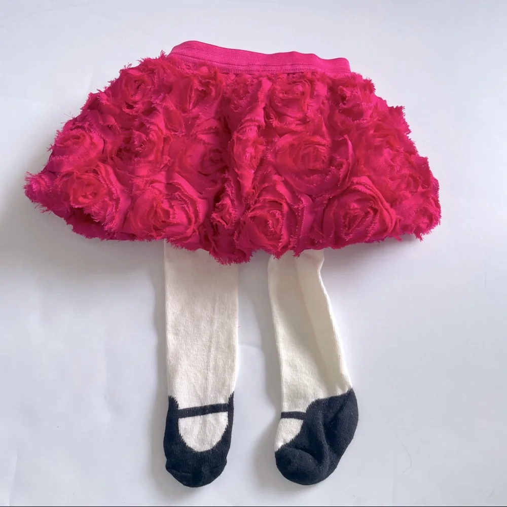Childrens place skirted tights
